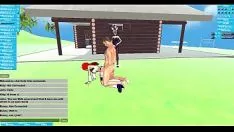Abspielen Vielseitige Missys bei einem Streit mit einem Typen