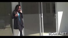 Play Hot housemaid gets rap vagina trained