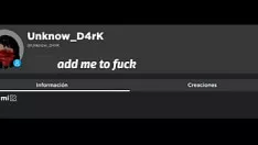 Play Addme to fuck roblox unget laid d4rk