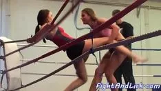 Play Bigtit babys wrestle turbulently