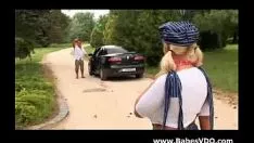Abspielen Bosomy lucy wird mit Unbekannten gelegt