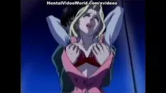 Afspelen Heet blond hentai geneukt op een plank