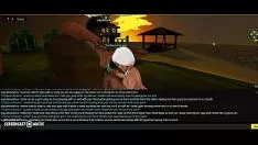 Putar Hippy melakukan setiap manuver