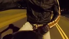再生 チンポを出して2晩サイクリング